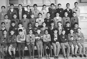 ECOLE MAGNAN GARCONS 1961 CEP